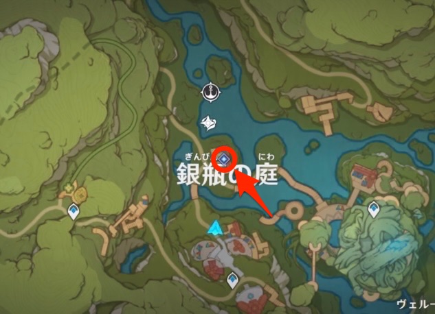 千奇旋水の場所