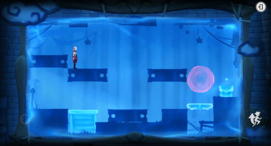 マップが切り替るので宝箱に向かい入手する