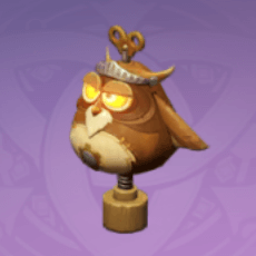 「フクロウの幽霊仕掛け」の画像