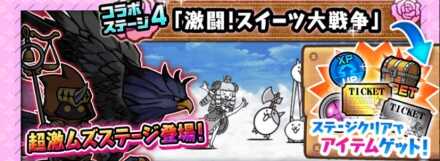 激闘スイーツ大戦争バナー