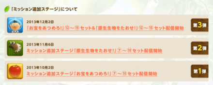 ミッション追加ステージ