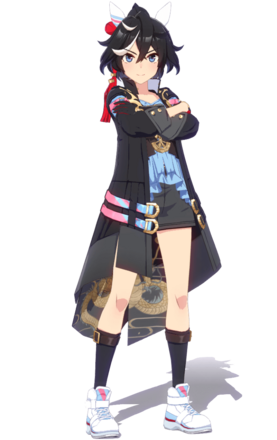 カツラギエース立ち絵