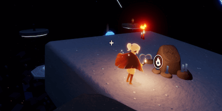 書庫の地図の祭壇