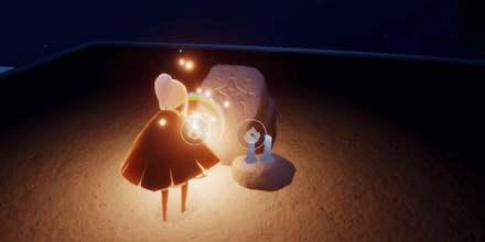 書庫の地図の祭壇