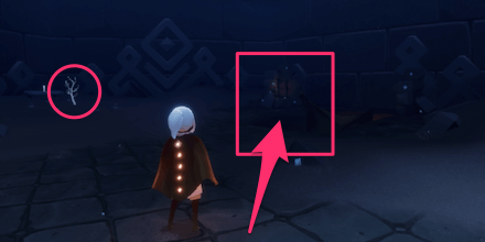 書庫の地図の祭壇