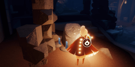 書庫の地図の祭壇