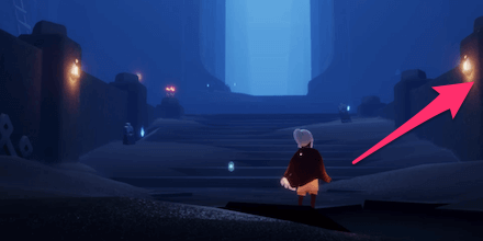 書庫の地図の祭壇