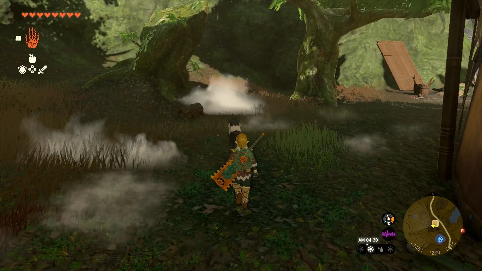 犬についていく