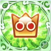 みどり王冠ぷよ