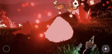 隕石にぶつかる