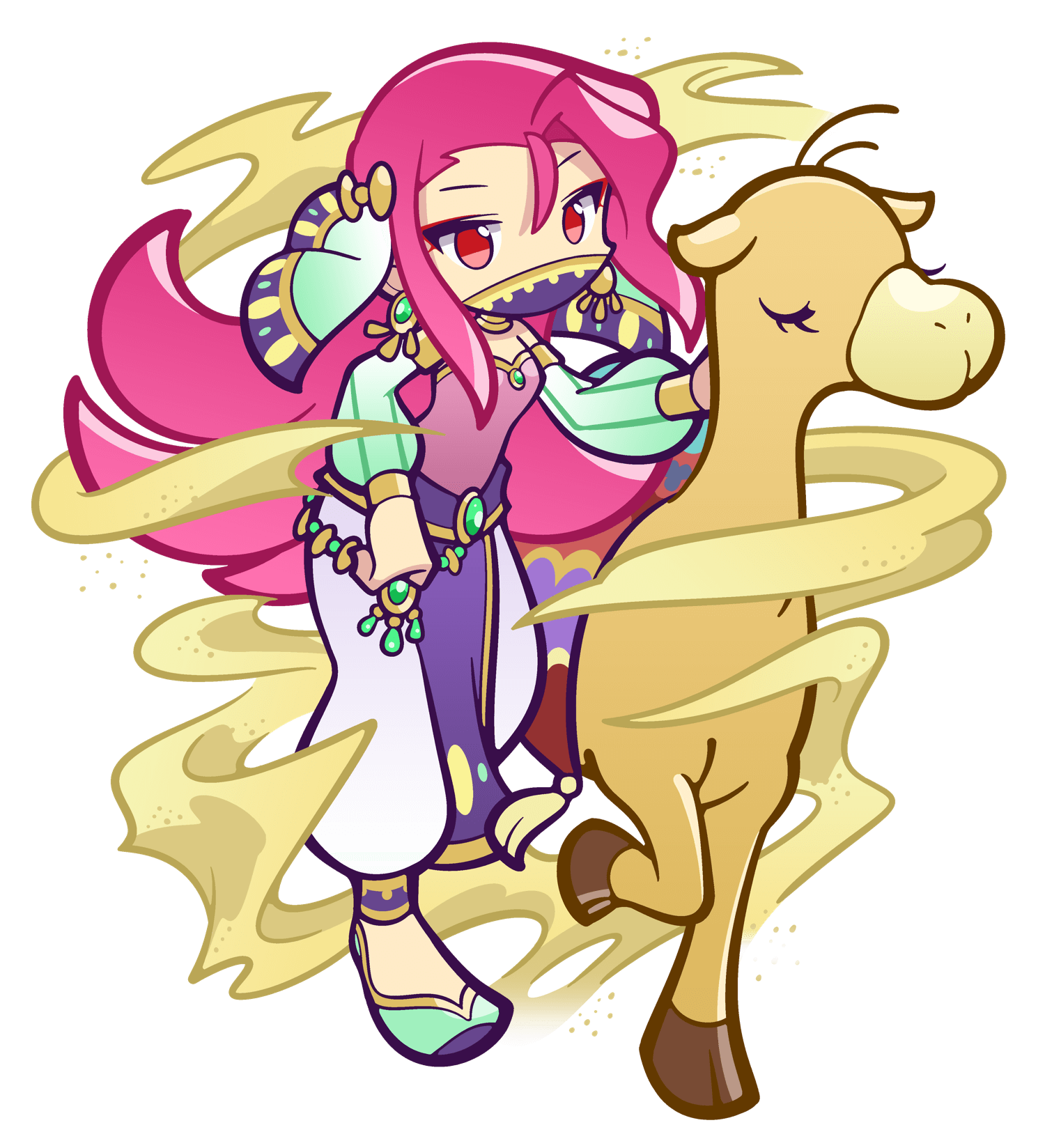 大自然を巡るギューラ(星7)