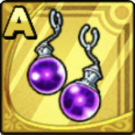 雷のイヤリング画像