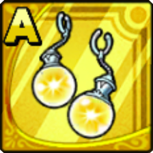 光のイヤリング画像