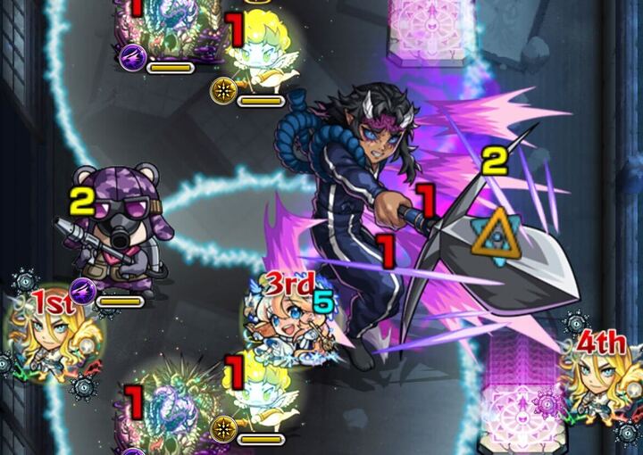 重力バリア+魔法陣