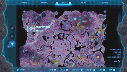 ヘブラ廃鉱の場所