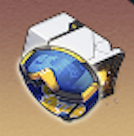 仮想空間を漫遊するメッセンジャー画像