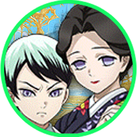 オセロニアの［反旗を翻す鬼］珠世＆愈史郎の画像