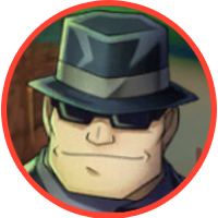 オセロニアの［黒ずくめの男］ウォッカの画像