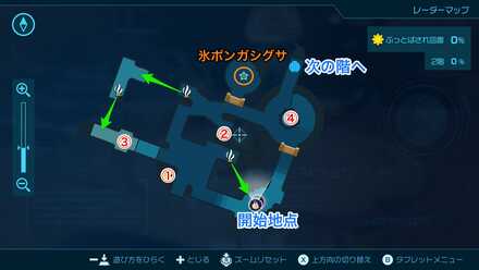 キンカイのマップ位置