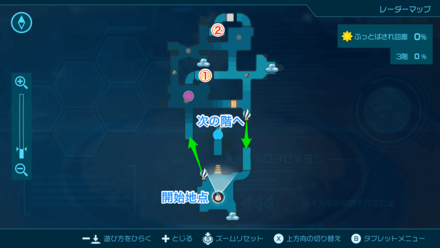 快速サンドイッチのマップ位置