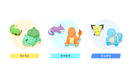 睡眠タイプは全部で3種類