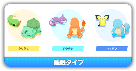 睡眠タイプ