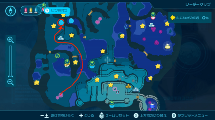 氷温サウナの地上マップ画像