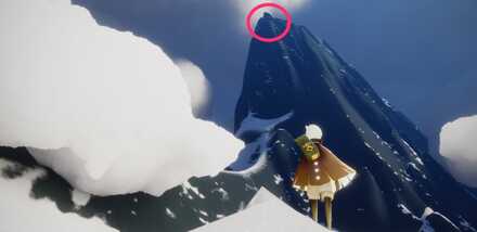 付近に到着後、山頂を目指す