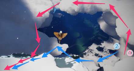 雲を利用しエナジーを回復しつつ移動