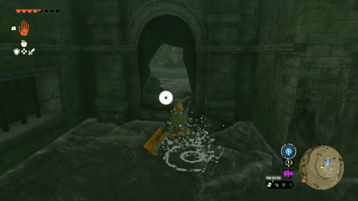 水位を下げると行ける部屋