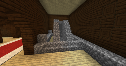 石の階段の部屋