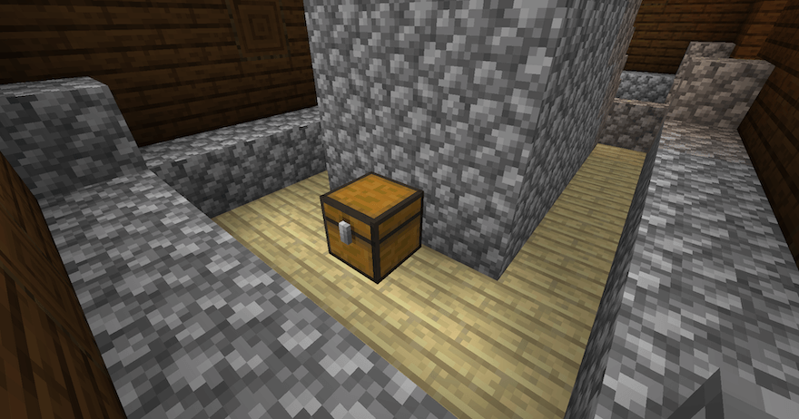 石の階段の部屋　裏側