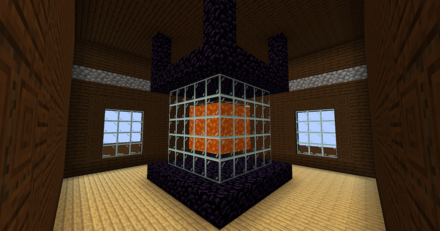 黒曜石と溶岩の部屋