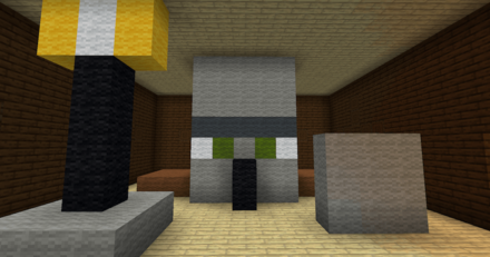 灰色の村人の部屋