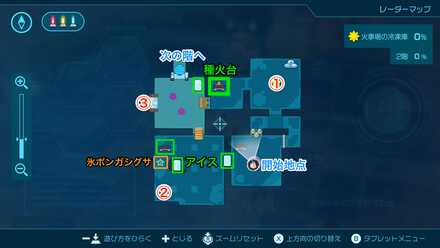 スキノウチのマップ位置