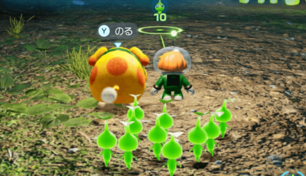 ヒカリピクミンとオッチン