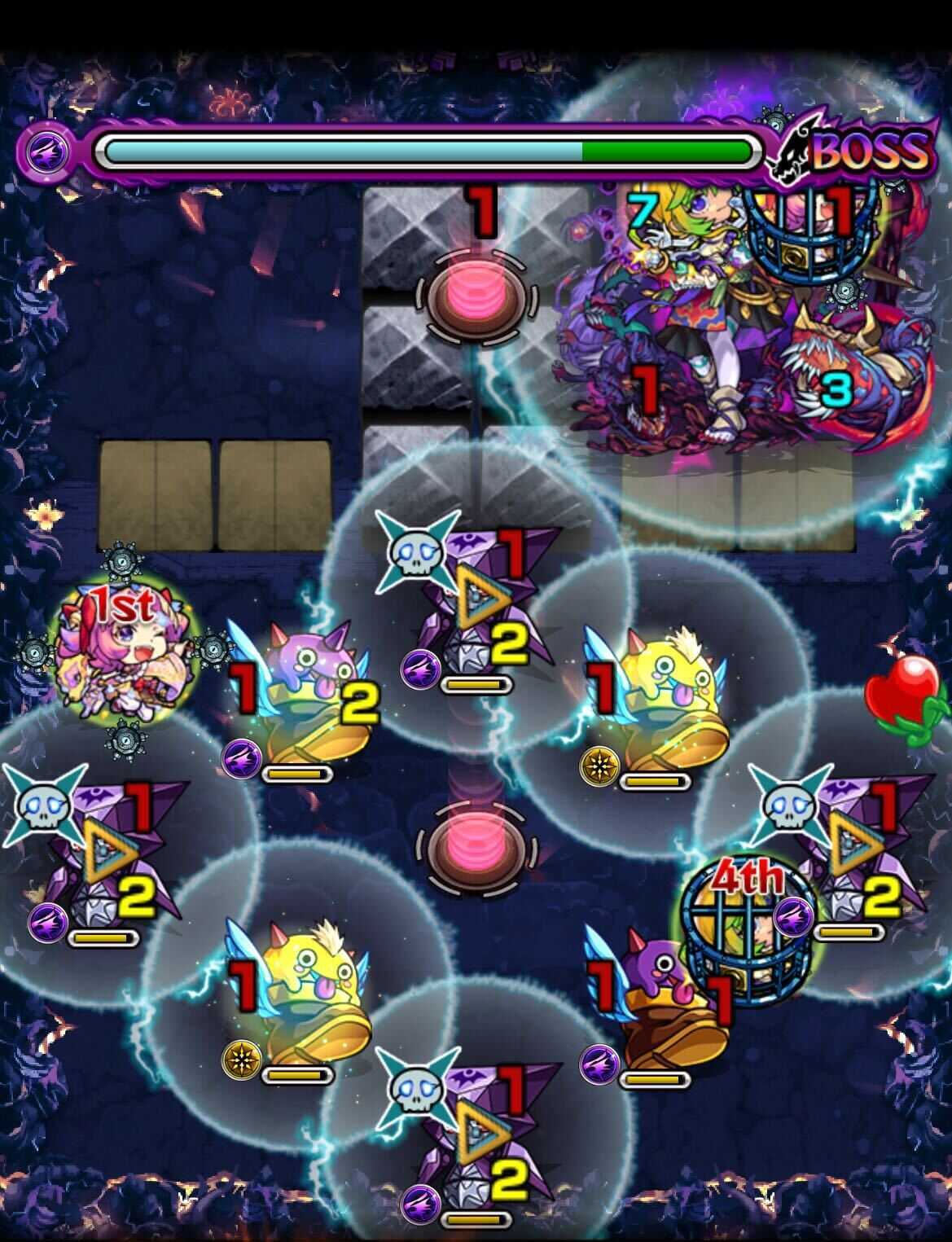 禁忌の獄 深淵 闇 ボス1