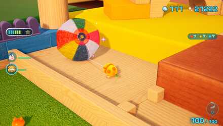 神のふうせんの場所の見た目