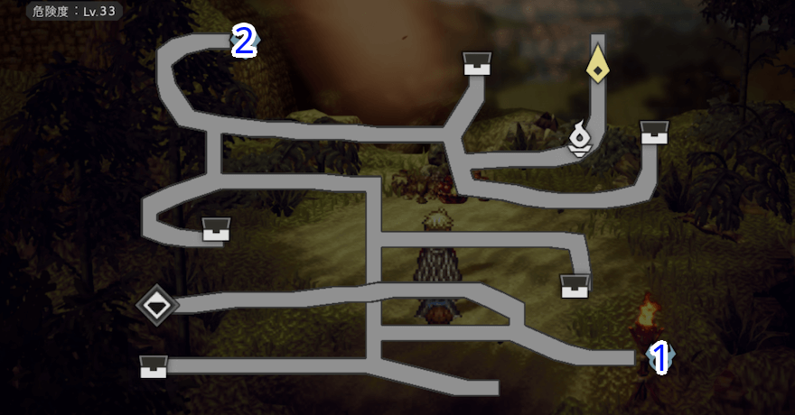 浜辺の森 シンボルエネミー