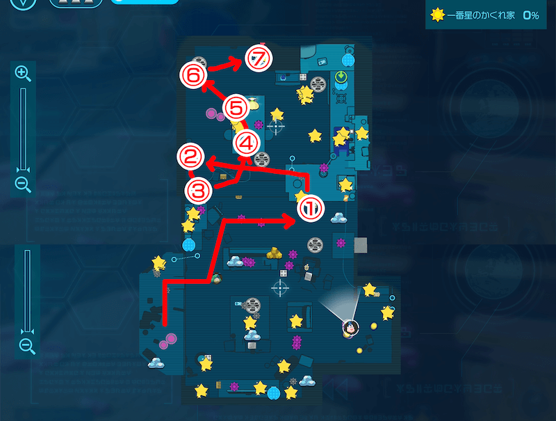 超重配送センターのマップ