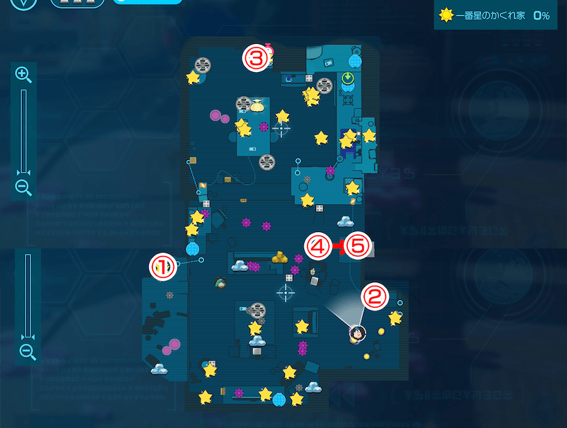 決戦のオアシスのマップ