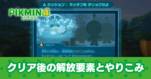 クリア後