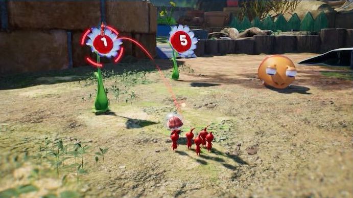 ロックオンしたいものにカーソルを移動させる