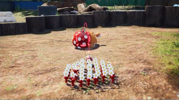 ロックオン中にZRでカーソルを固定できる