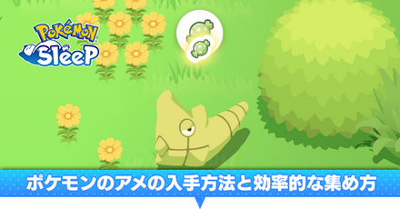 アメの入手方法と集め方