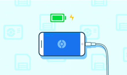 睡眠計測の安定のため充電をしながらが推奨されている