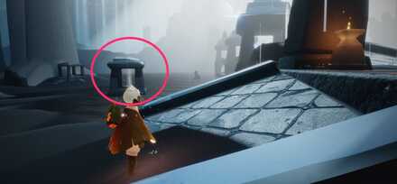 瞑想ポイントに移動