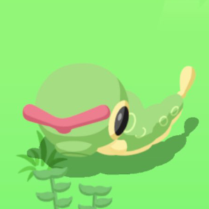 キャタピーの星2寝顔画像