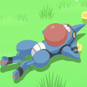 ドクロッグの星1寝顔画像