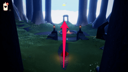 地下洞窟行き方①